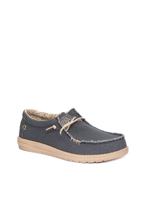 blue braided wally slip on HEY DUDE | 40003WALLY BRAIDED-4NM